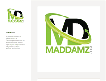 Tablet Screenshot of maddamz.com